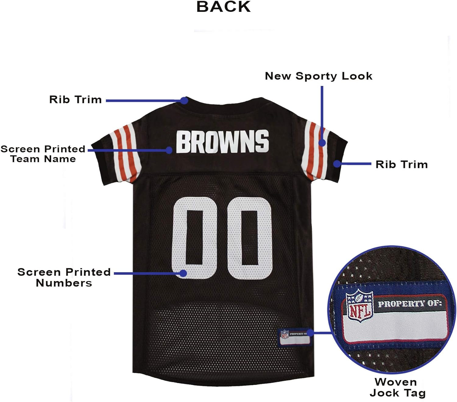 NFL Chicago Bears MESH Jersey for Dogs & Cats